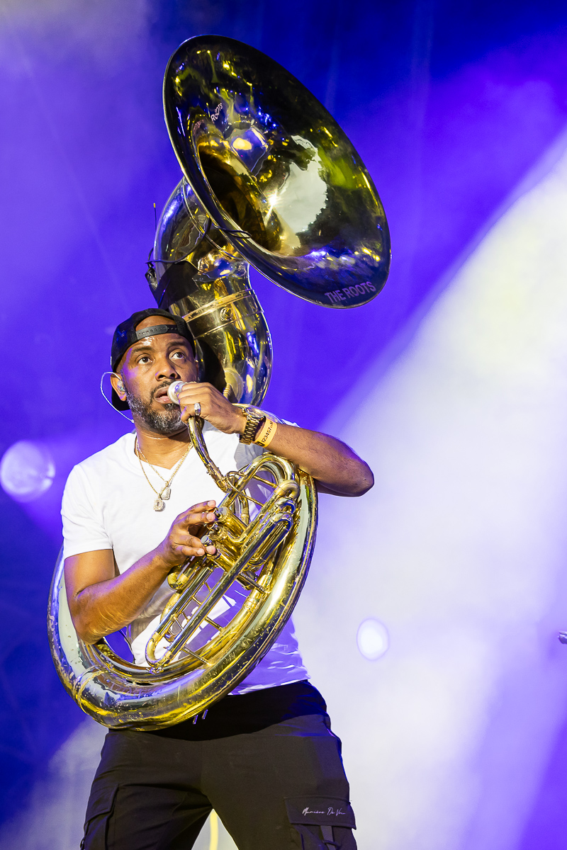 The Roots @ Lokerse Feesten 2024, picture 22, photographed by Marc Verdonck - FrontView Magazine