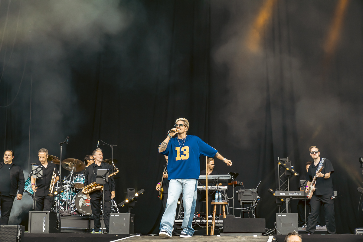Andre Hazes @ Suikerrock 2024, foto 1, foto's door Peter Smet - FrontView Magazine