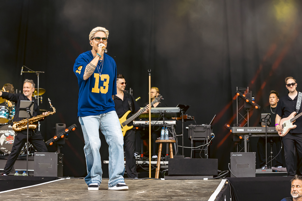 Andre Hazes @ Suikerrock 2024, foto 7, foto's door Peter Smet - FrontView Magazine