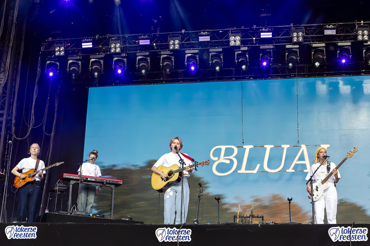 Bluai @ Lokerse Feesten 2024, picture 2, photographed by Edwin Houdevelt - FrontView Magazine