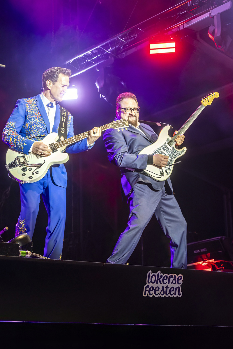 Chris Isaak @ Lokerse Feesten, foto 29, foto's door Edwin Houdevelt - FrontView Magazine