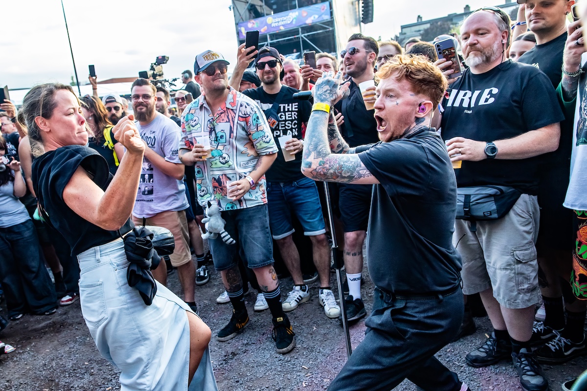 Frank Carter & The Rattlesnakes @ Lokerse Feesten, foto 7, foto's door Dorien Goetschalckx - FrontView Magazine