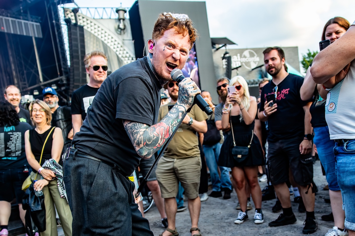 Frank Carter & The Rattlesnakes @ Lokerse Feesten, foto 8, foto's door Dorien Goetschalckx - FrontView Magazine