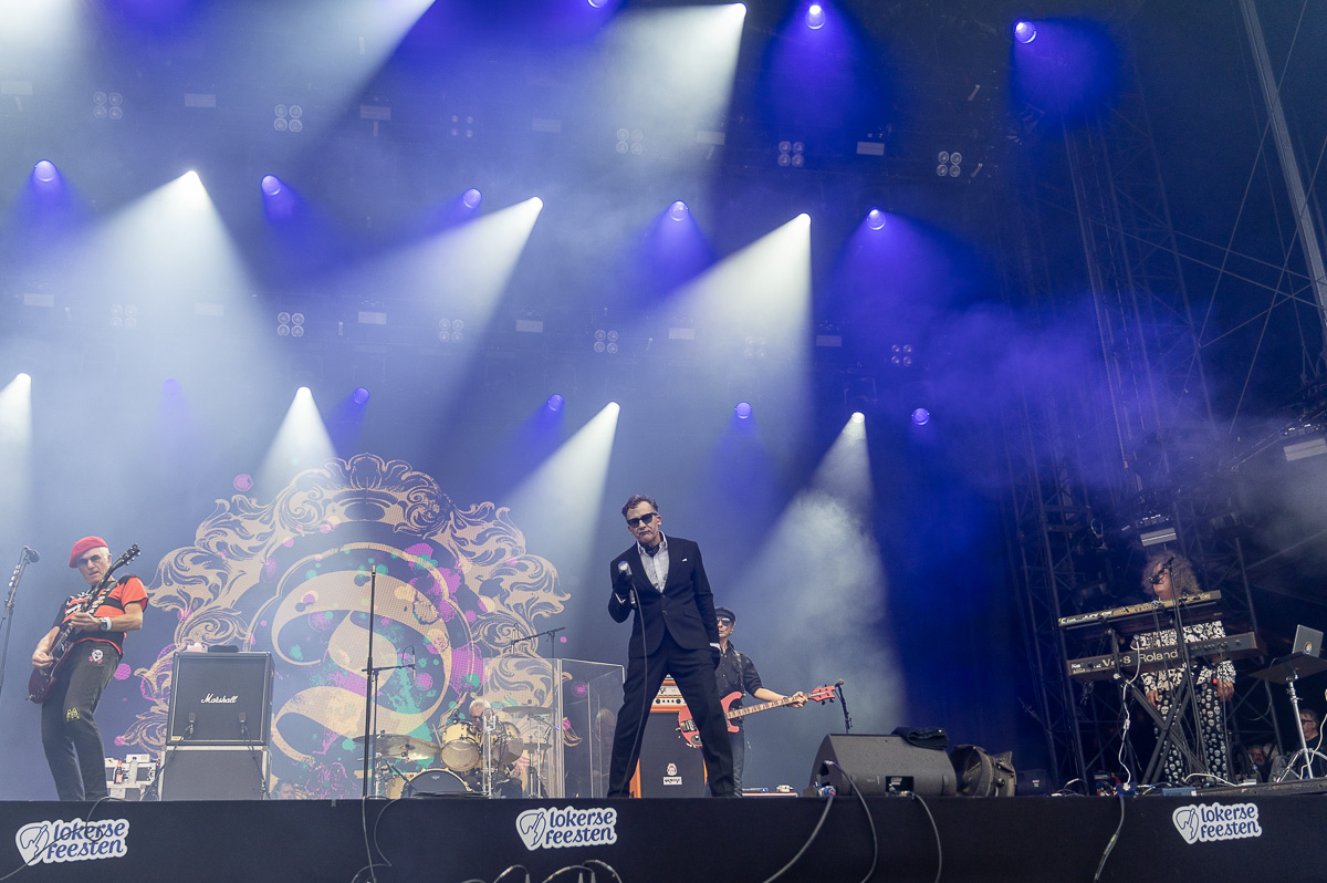 The Damned @ Lokerse Feesten, picture 3, photographed by Luc Klinckaert - FrontView Magazine