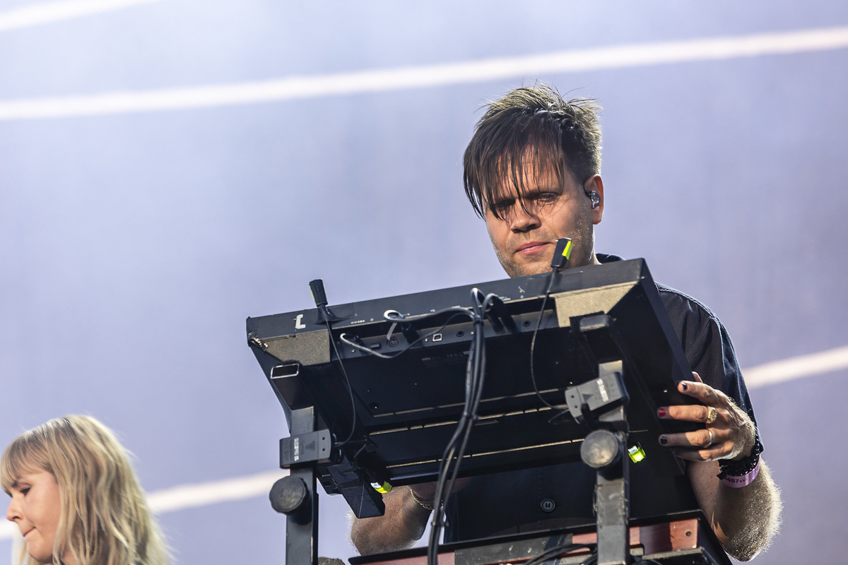 Trentemøller @ Lokerse Feesten, picture 9, photographed by Edwin Houdevelt - FrontView Magazine