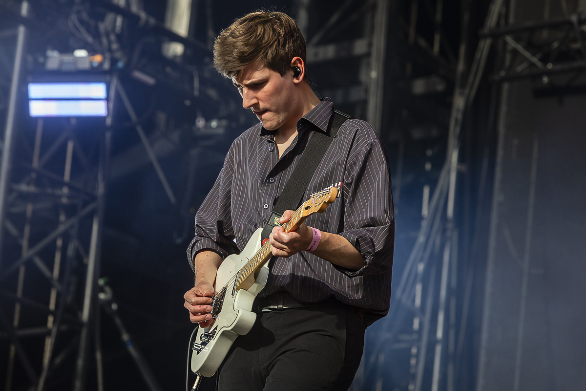 Whispering Sons @ Lokerse Feesten 2024, picture 19, photographed by Edwin Houdevelt - FrontView Magazine