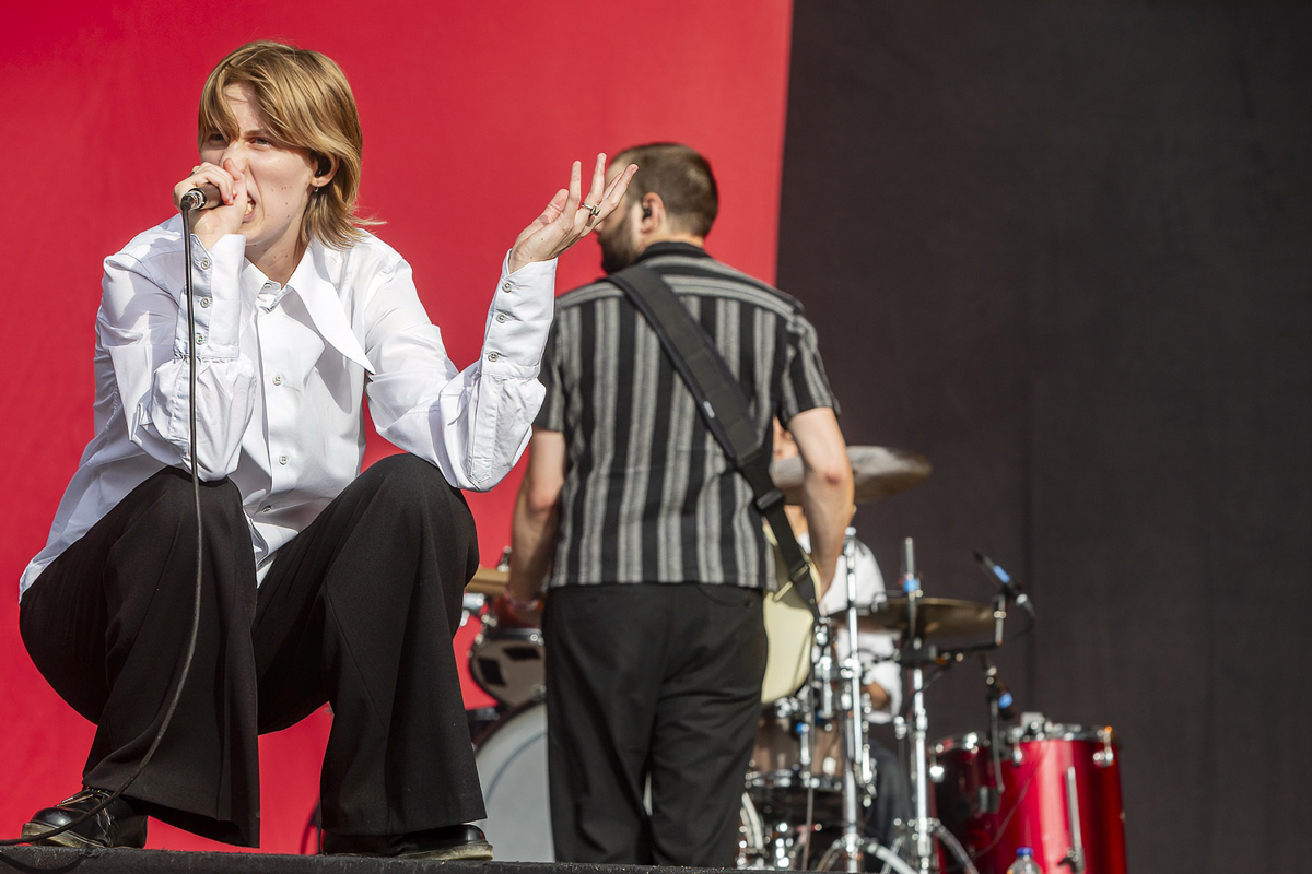 Whispering Sons @ Lokerse Feesten 2024, picture 44, photographed by Edwin Houdevelt - FrontView Magazine