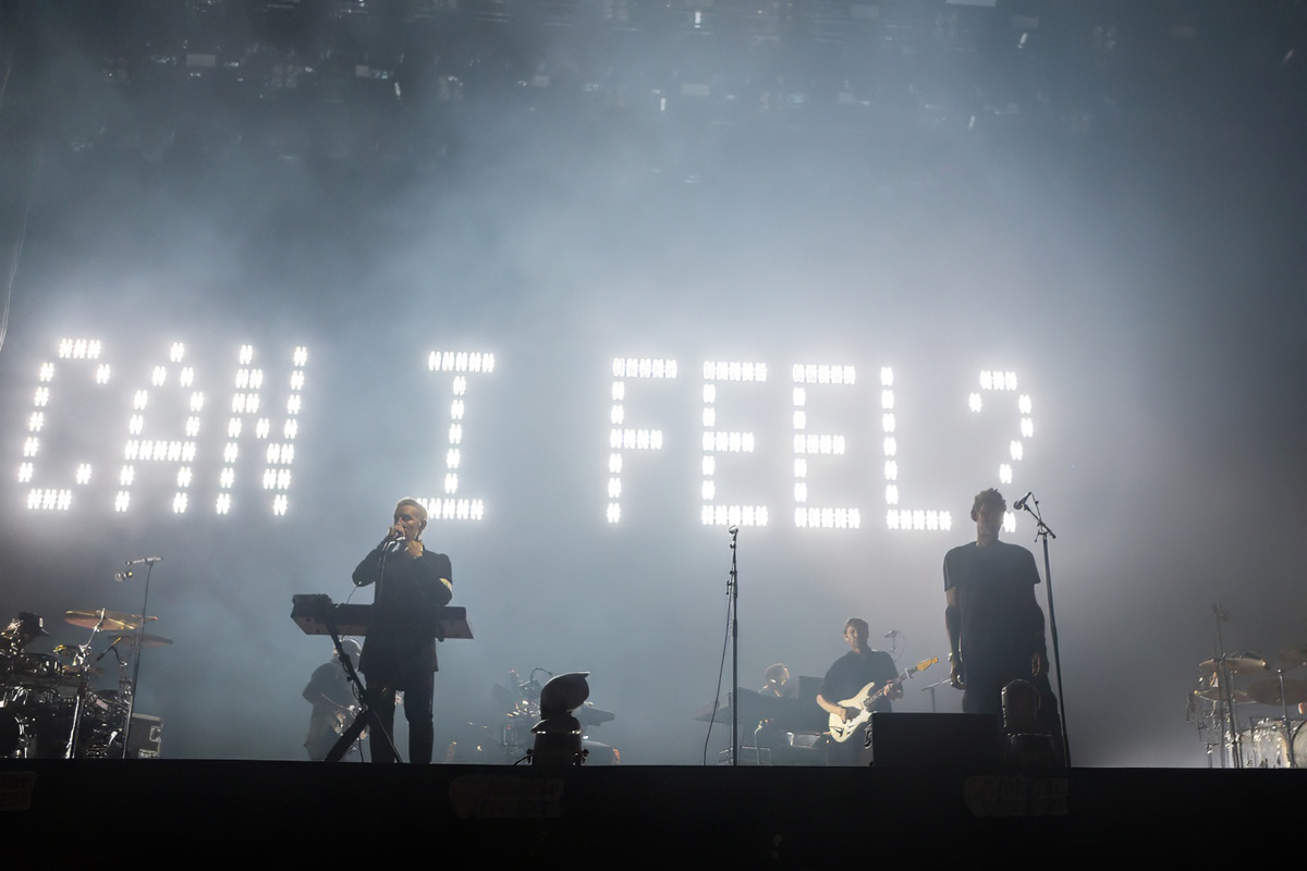 Massive Attack @ Lokerse Feesten, picture 2, photographed by Edwin Houdevelt - FrontView Magazine