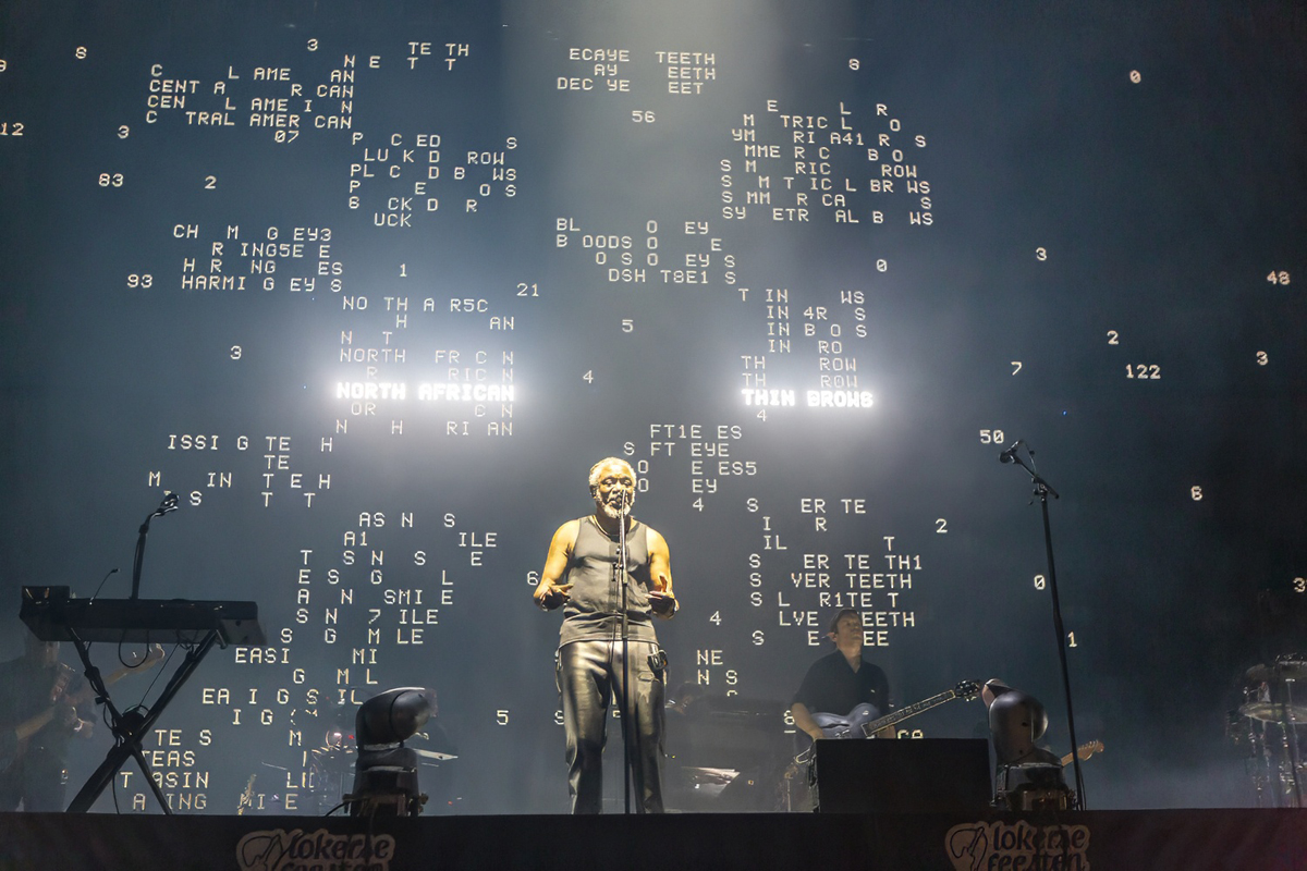 Massive Attack @ Lokerse Feesten, picture 4, photographed by Edwin Houdevelt - FrontView Magazine