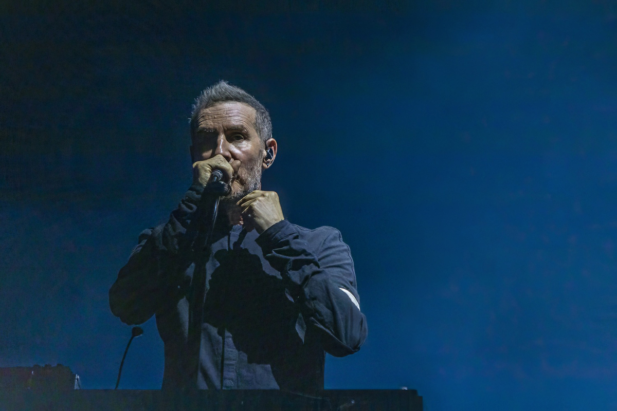 Massive Attack @ Lokerse Feesten, picture 12, photographed by Edwin Houdevelt - FrontView Magazine