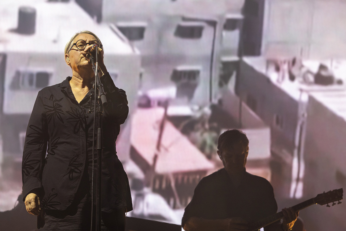 Massive Attack @ Lokerse Feesten, picture 25, photographed by Edwin Houdevelt - FrontView Magazine