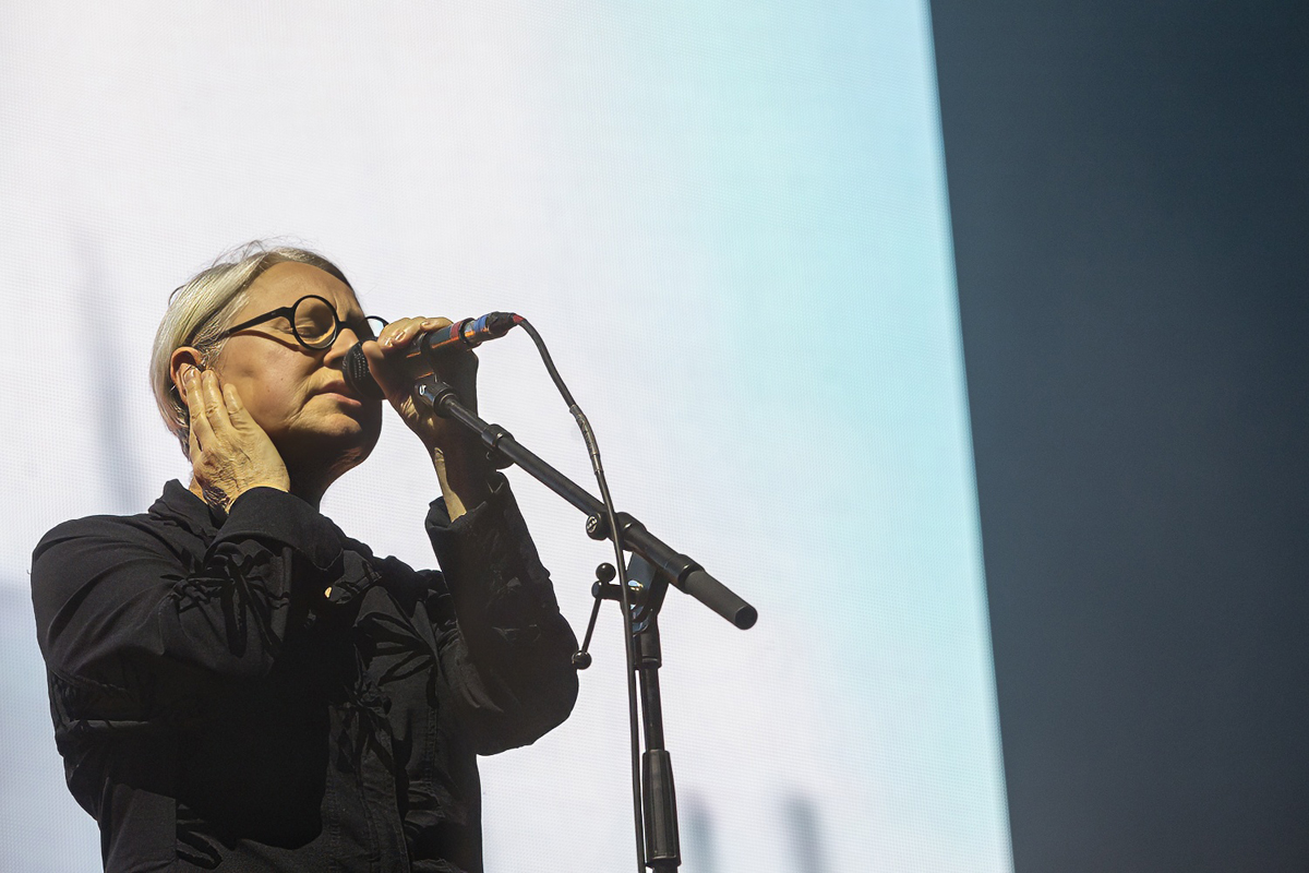 Massive Attack @ Lokerse Feesten, picture 38, photographed by Edwin Houdevelt - FrontView Magazine