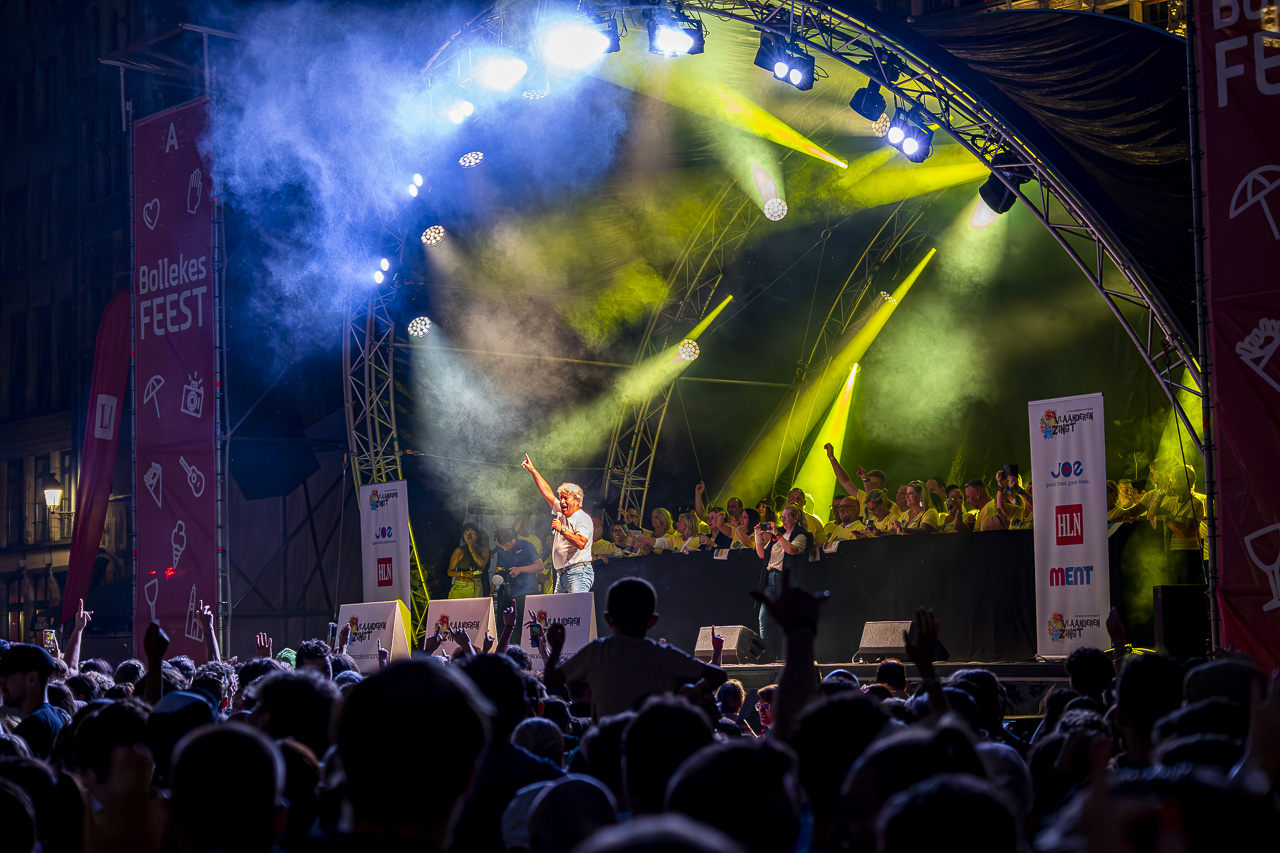 Garry Hagger @ Vlaanderen Zingt - Bollekesfeesten Antwerpen, foto 8, foto's door Youri Vanlommel - FrontView Magazine