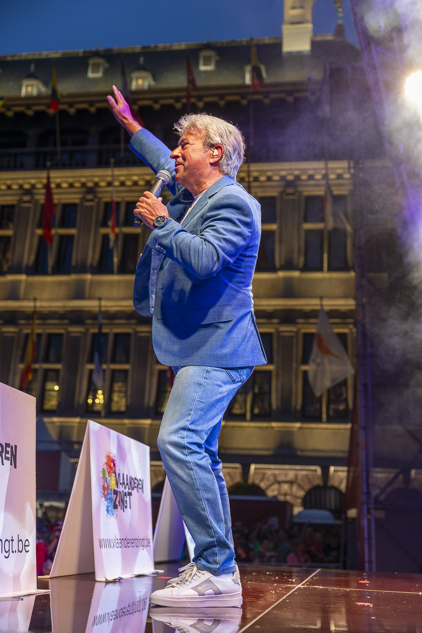 Garry Hagger @ Vlaanderen Zingt - Bollekesfeesten Antwerpen, foto 13, foto's door Youri Vanlommel - FrontView Magazine