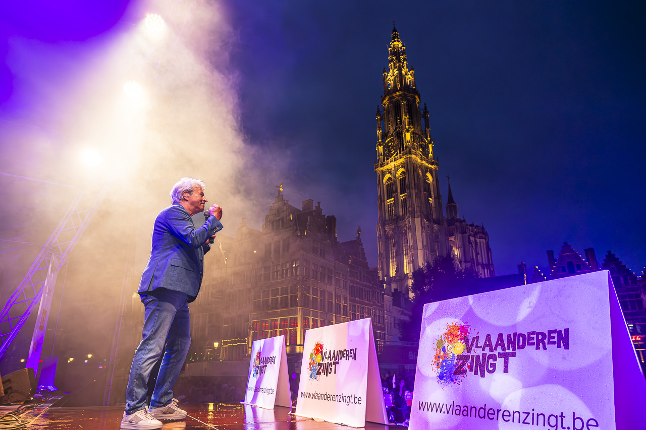 Garry Hagger @ Vlaanderen Zingt - Bollekesfeesten Antwerpen, foto 14, foto's door Youri Vanlommel - FrontView Magazine