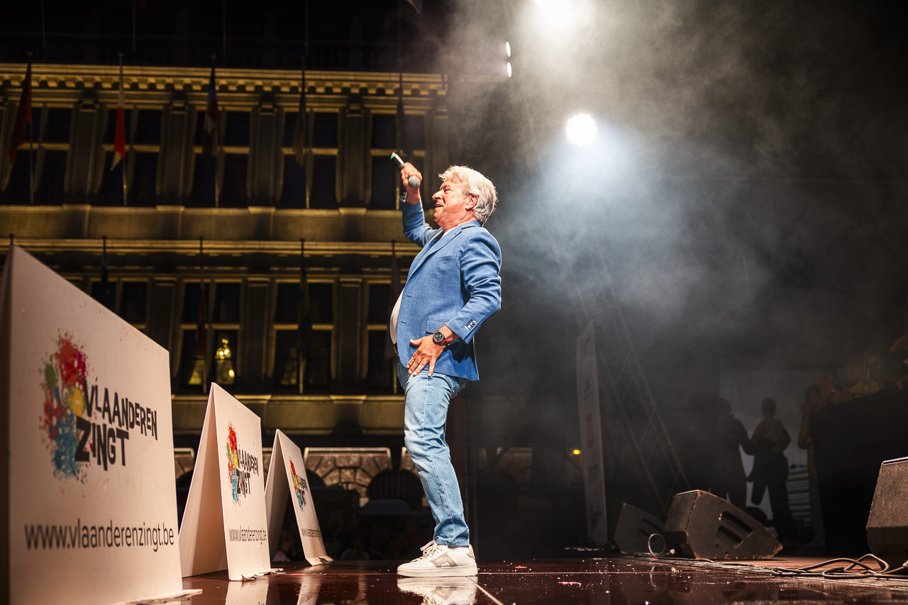 Garry Hagger @ Vlaanderen Zingt - Bollekesfeesten Antwerpen, foto 19, foto's door Youri Vanlommel - FrontView Magazine
