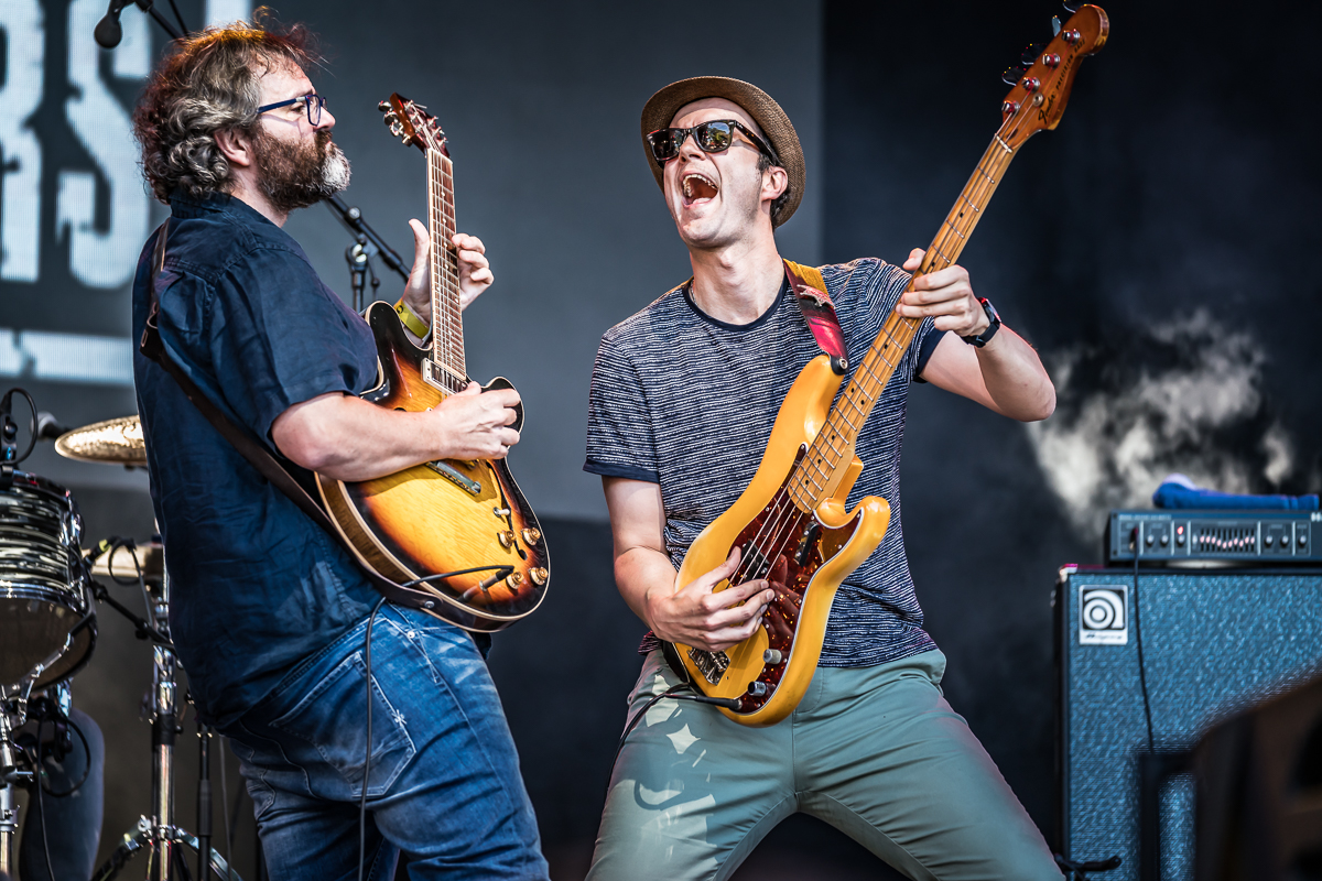 Fred and the Healers @ Fonnefeesten 2024, foto 11, foto's door Danny Wagemans - FrontView Magazine