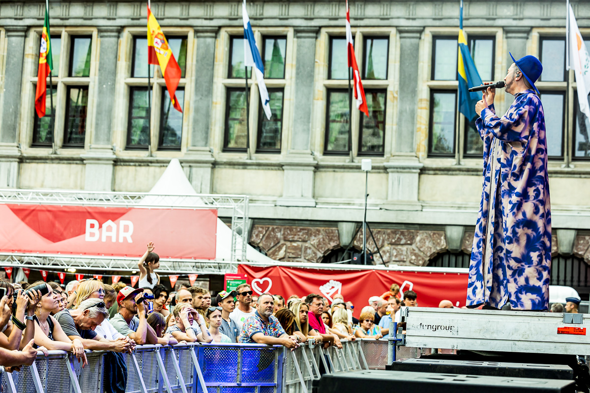 Gustaph @ Bollekesfeesten 2024, picture 29, photographed by Marc Verdonck - FrontView Magazine