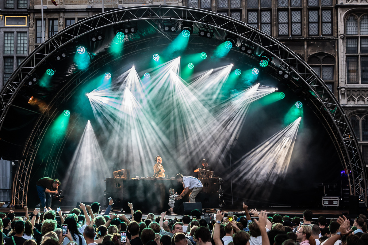 Dj Licious @ Bollekesfeesten 2024, picture 1, photographed by Marc Verdonck - FrontView Magazine
