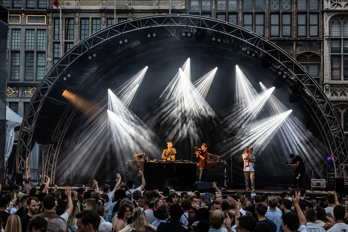 Dj Licious @ Bollekesfeesten 2024, picture 2, photographed by Marc Verdonck - FrontView Magazine
