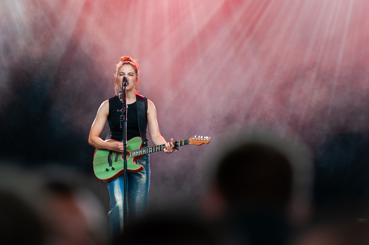 Emma d' Arc @ Rijvers Festival 2024, picture 1, photographed by Jurgen Van De Maele - FrontView Magazine