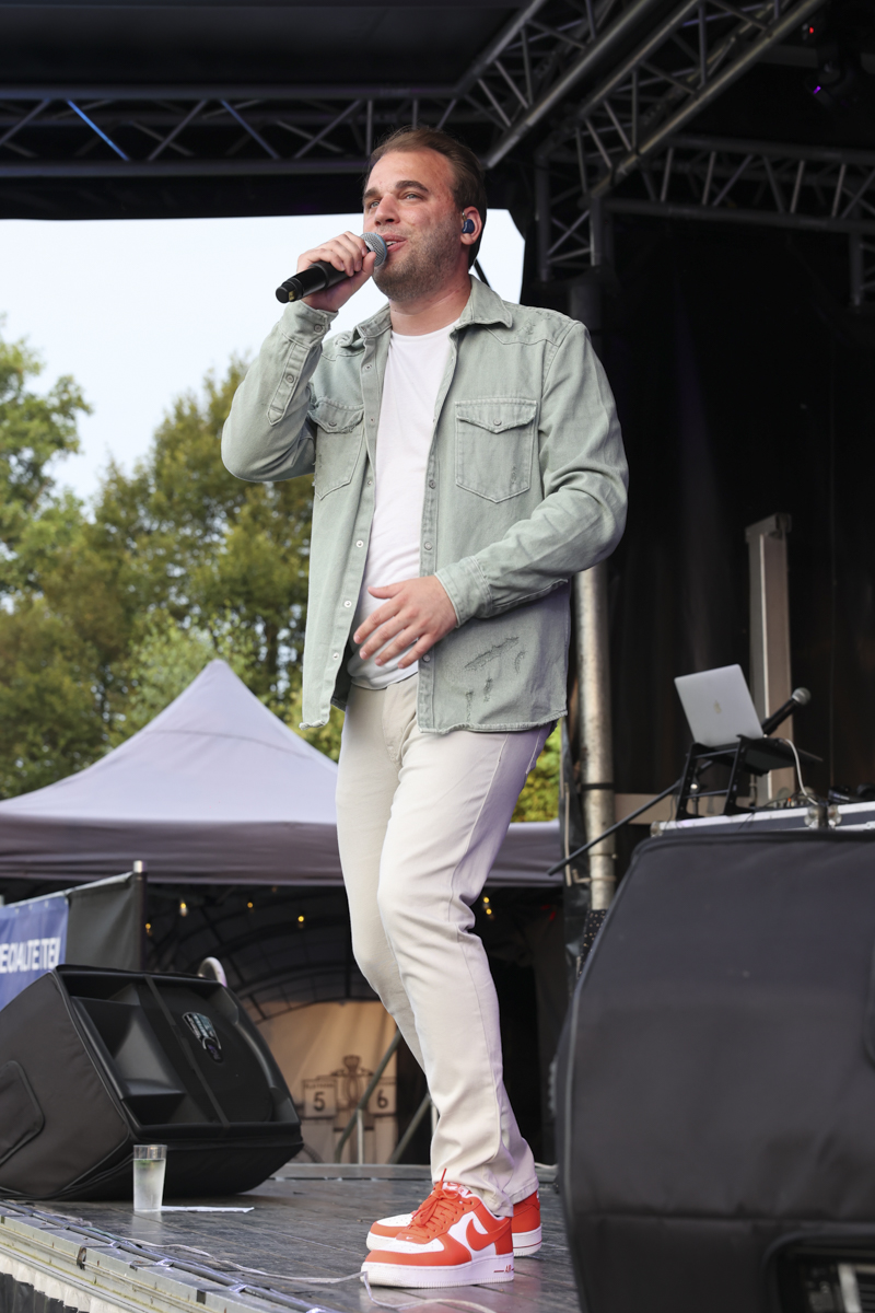 Nathan De Clerck @ vestenfestival Melsele, foto 3, foto's door Peter Casie - FrontView Magazine
