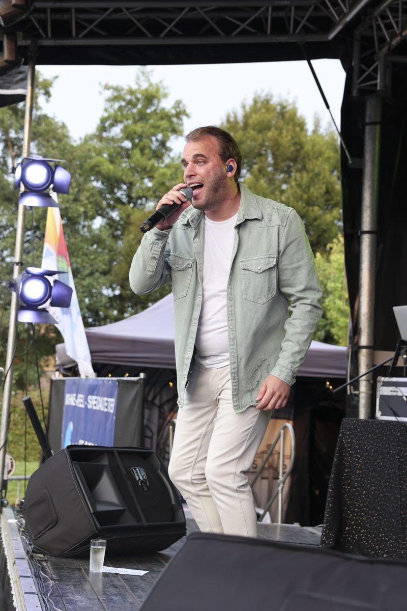 Nathan De Clerck @ vestenfestival Melsele, foto 5, foto's door Peter Casie - FrontView Magazine