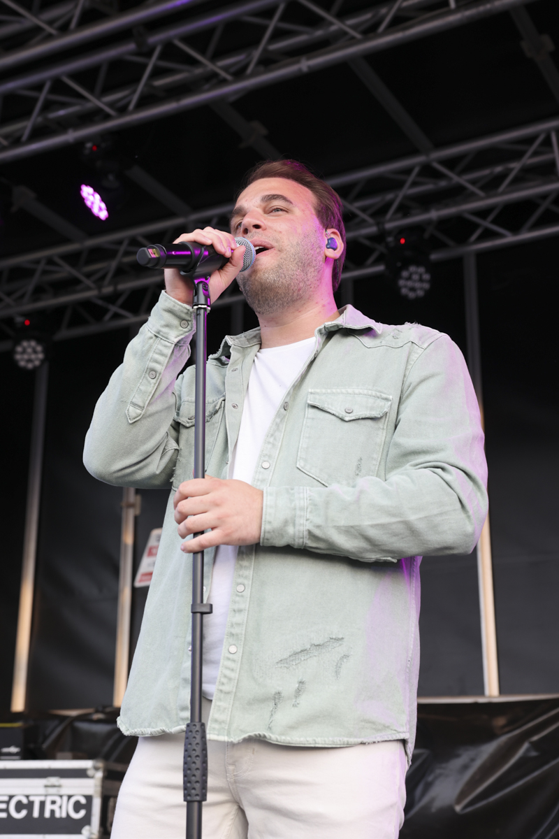 Nathan De Clerck @ vestenfestival Melsele, foto 6, foto's door Peter Casie - FrontView Magazine