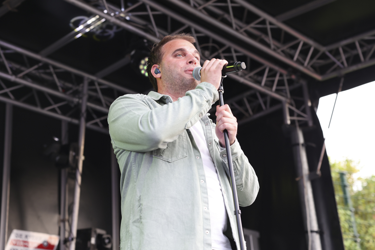 Nathan De Clerck @ vestenfestival Melsele, foto 7, foto's door Peter Casie - FrontView Magazine