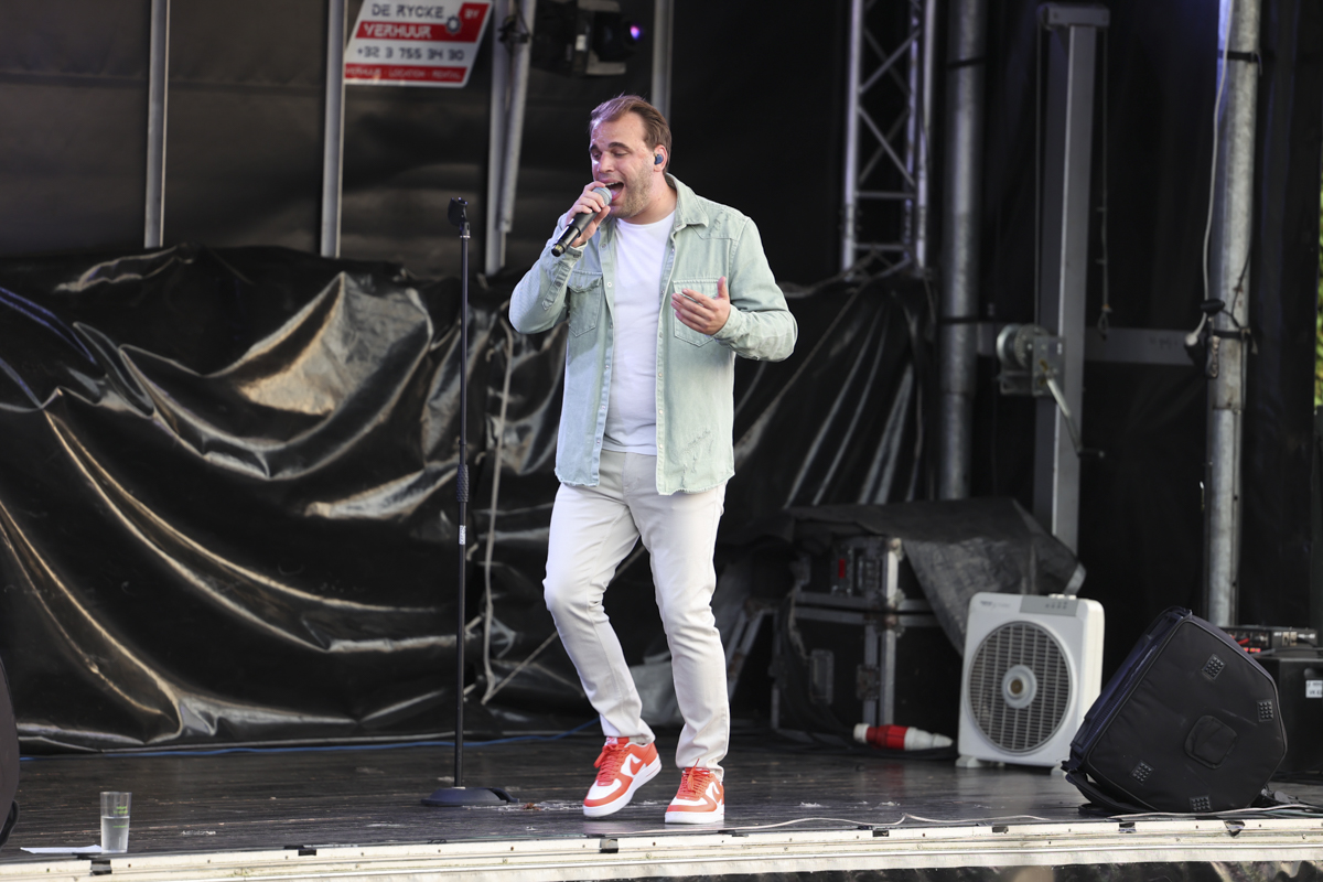 Nathan De Clerck @ vestenfestival Melsele, foto 13, foto's door Peter Casie - FrontView Magazine
