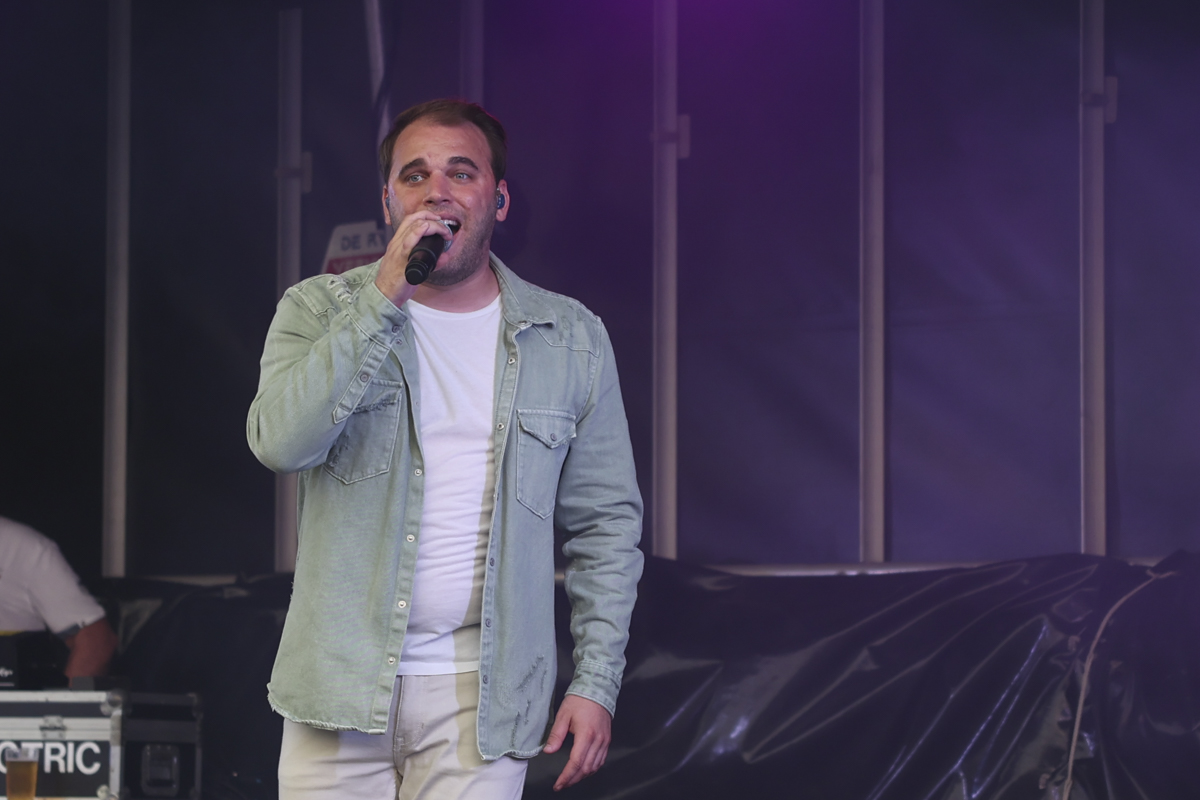 Nathan De Clerck @ vestenfestival Melsele, foto 28, foto's door Peter Casie - FrontView Magazine