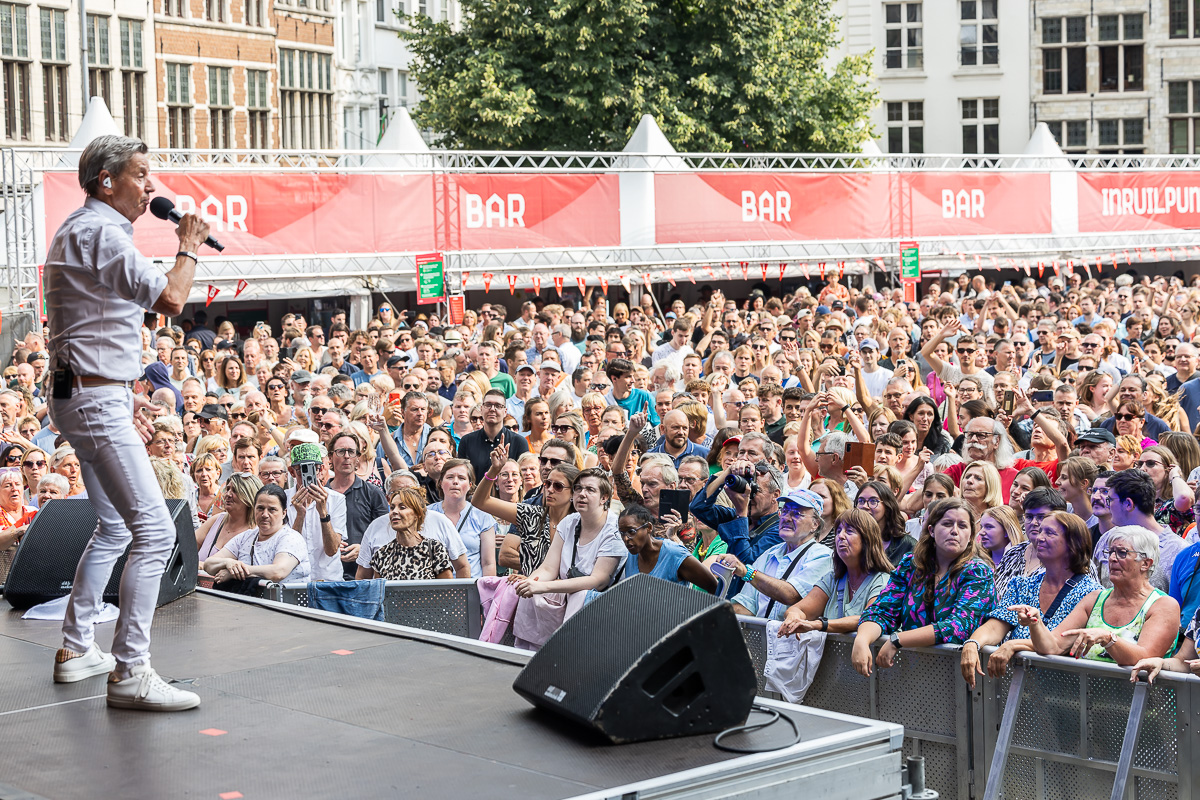 Willy Sommers @ Bollekesfeesten 2024, picture 10, photographed by Marc Verdonck - FrontView Magazine