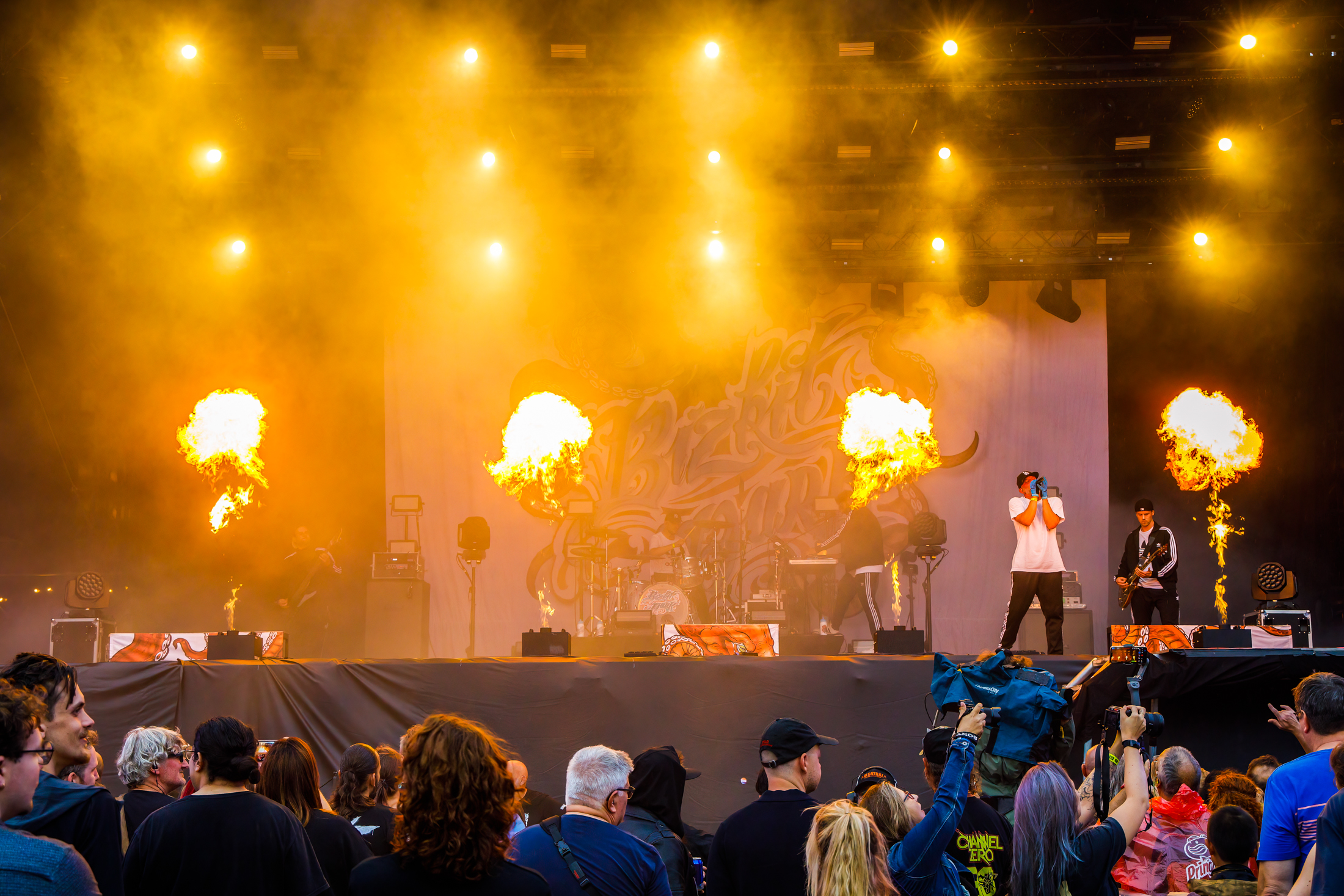 Bizkit Park Live @ Maanrock 2024, foto 16, foto's door Paul Jongeneelen - FrontView Magazine