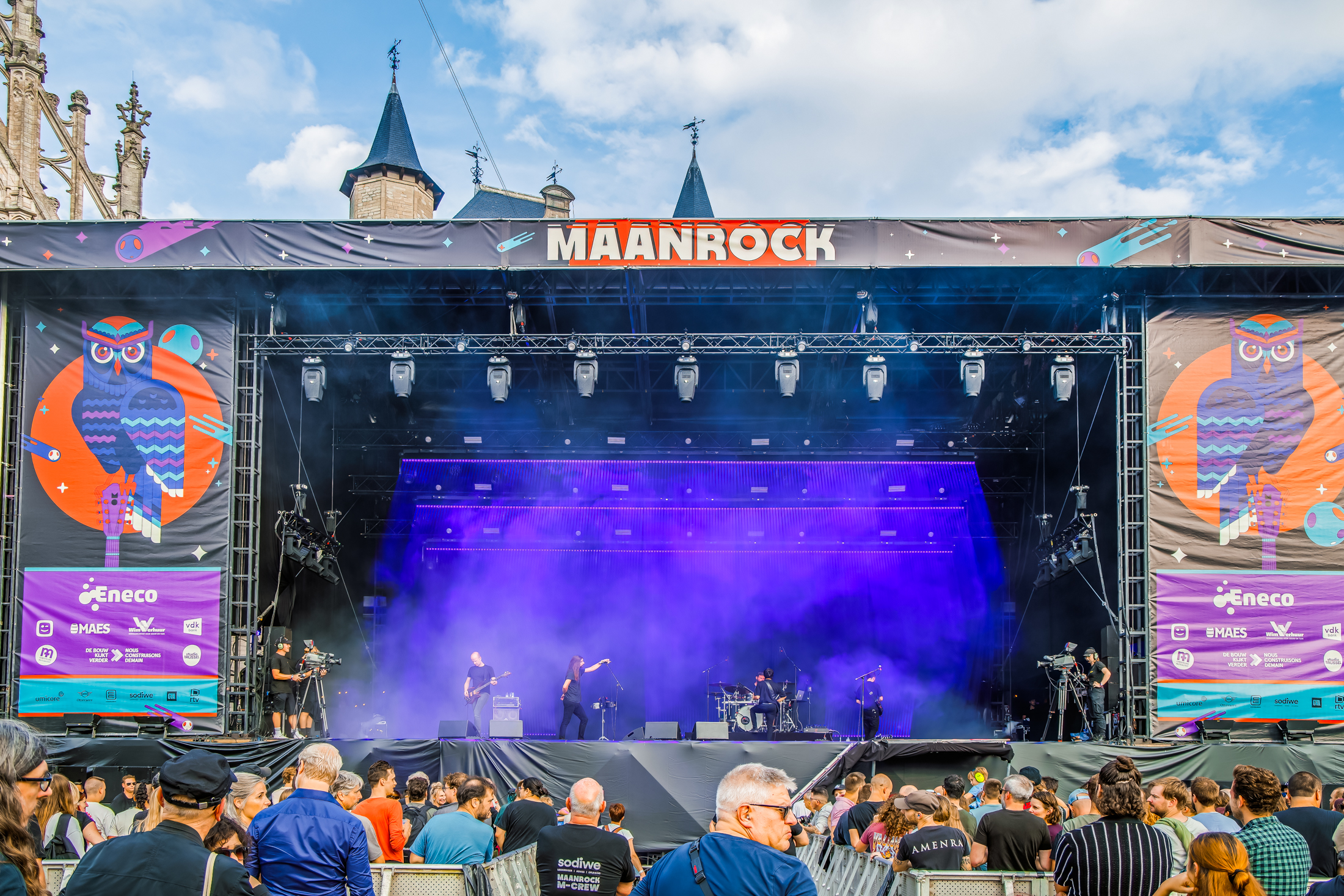 Hippotraktor Live @ Maanrock 2024, foto 1, foto's door Paul Jongeneelen - FrontView Magazine