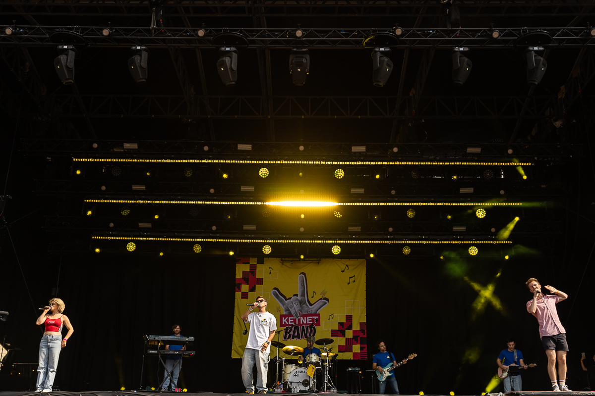 De KetnetBand @ Maanrock 2024, foto 4, foto's door Marc Verdonck - FrontView Magazine