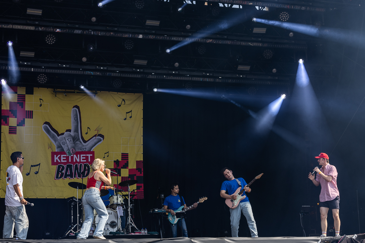 De KetnetBand @ Maanrock 2024, foto 7, foto's door Marc Verdonck - FrontView Magazine