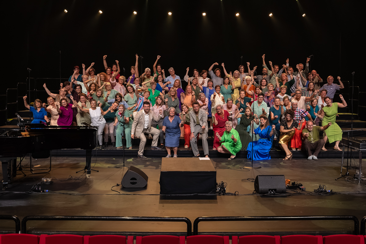 Bent Van Looy in Koor @ Stadsschouwburg Antwerpen, foto 57, foto's door David Johnson - FrontView Magazine