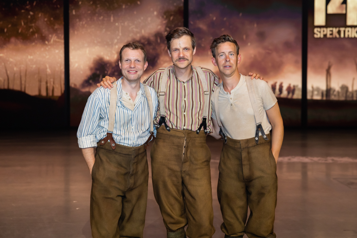 Première musical 14-18 met Bert Verbeke @ Studio100 Pop-up Theater, picture 24, photographed by Goele Bormans - FrontView Magazine