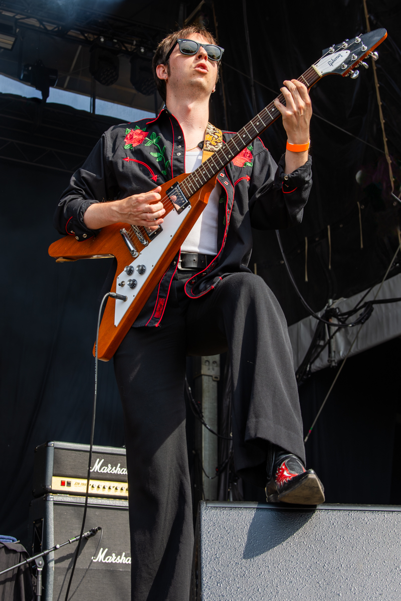 Black Leather Jacket @ Road Rock, picture 11, photographed by Jurgen Van De Maele - FrontView Magazine