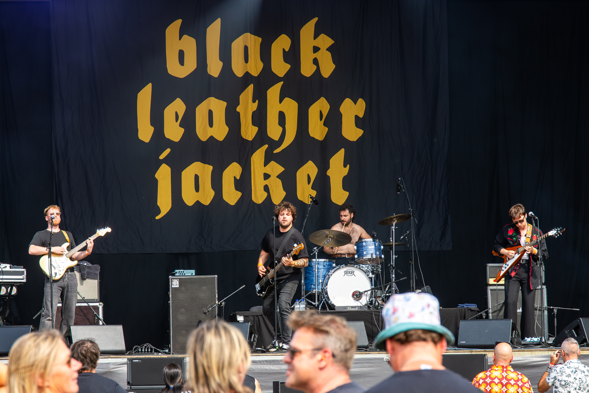 Black Leather Jacket @ Road Rock, picture 12, photographed by Jurgen Van De Maele - FrontView Magazine