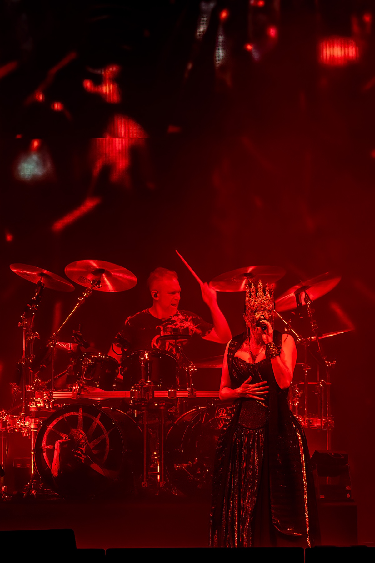 Within Temptation @ Lotto Arena, picture 3, photographed by Dorien Goetschalckx - FrontView Magazine