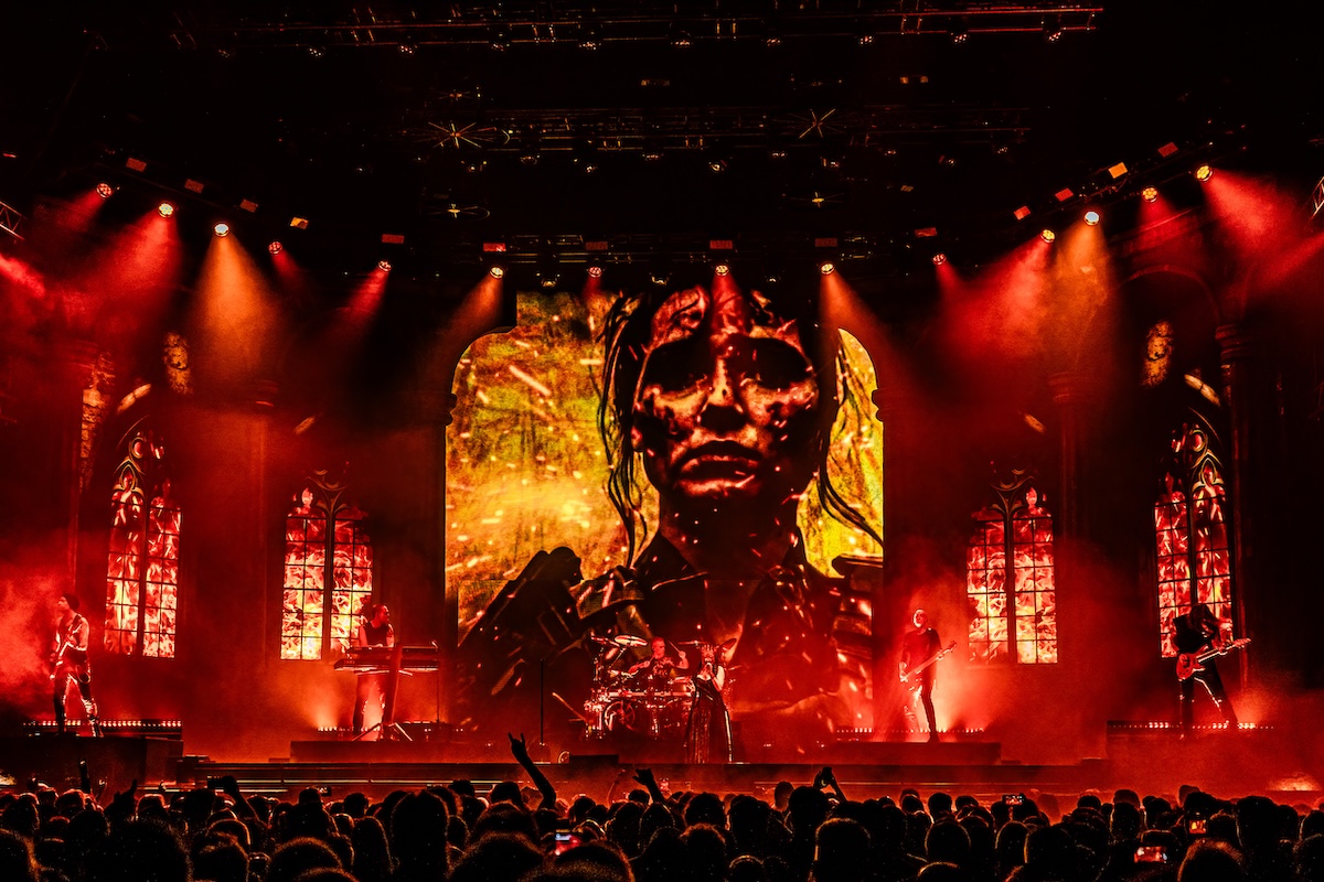 Within Temptation @ Lotto Arena, picture 5, photographed by Dorien Goetschalckx - FrontView Magazine