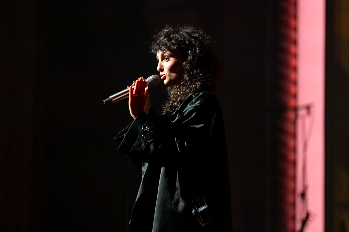 Barbara Pravi @ De Roma, picture 3, photographed by dirk janssens - FrontView Magazine