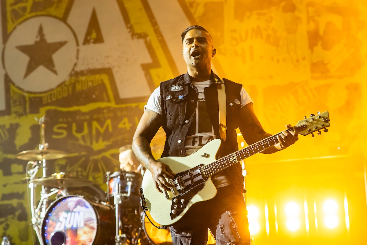 SUM 41 @ ING Arena, picture 14, photographed by Dorien Goetschalckx - FrontView Magazine