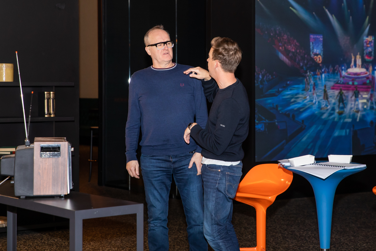 Repetitie Musical Tien om te zien @ Studio100 Pop-up Theater, foto 1, foto's door Goele Bormans - FrontView Magazine