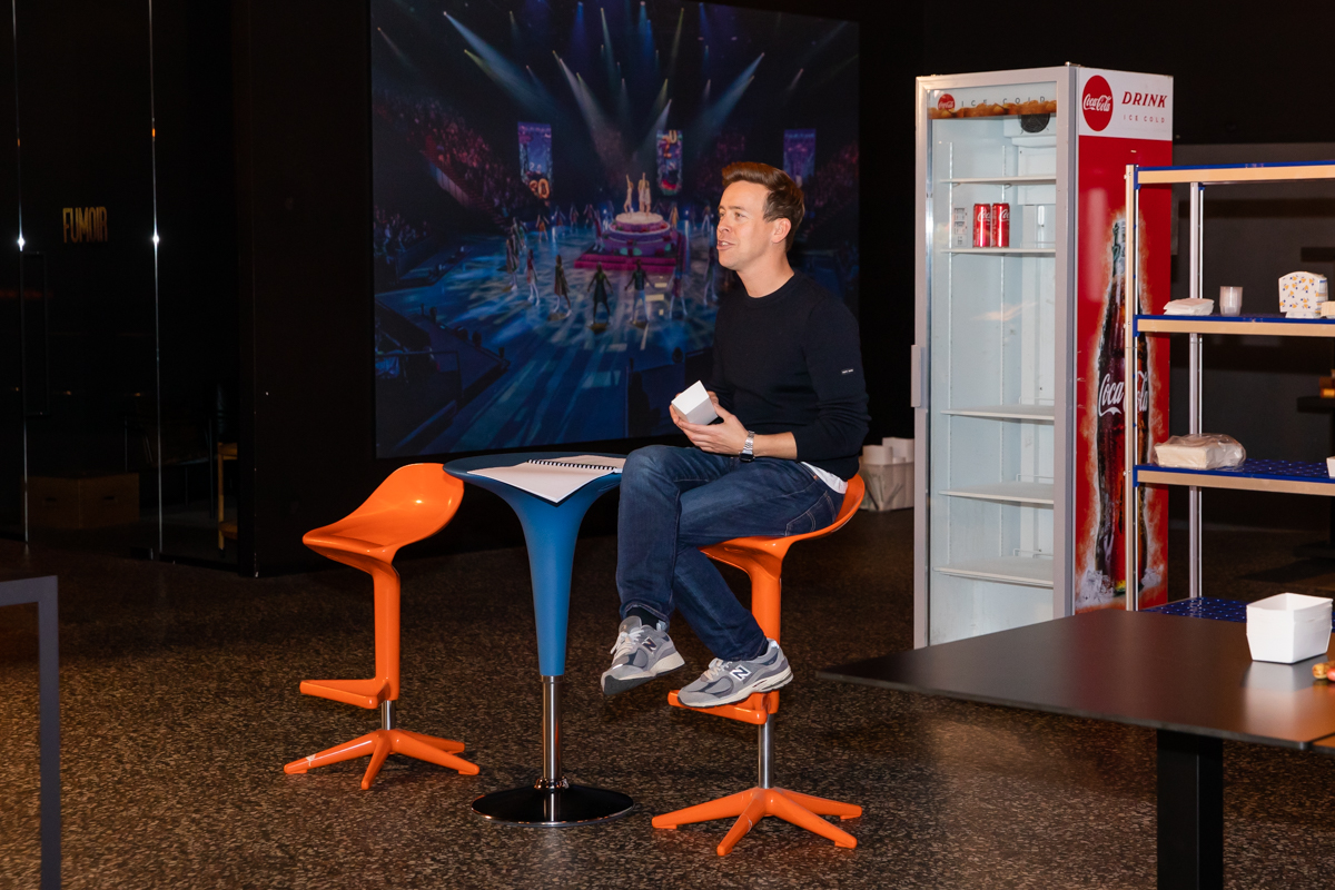 Repetitie Musical Tien om te zien @ Studio100 Pop-up Theater, foto 4, foto's door Goele Bormans - FrontView Magazine