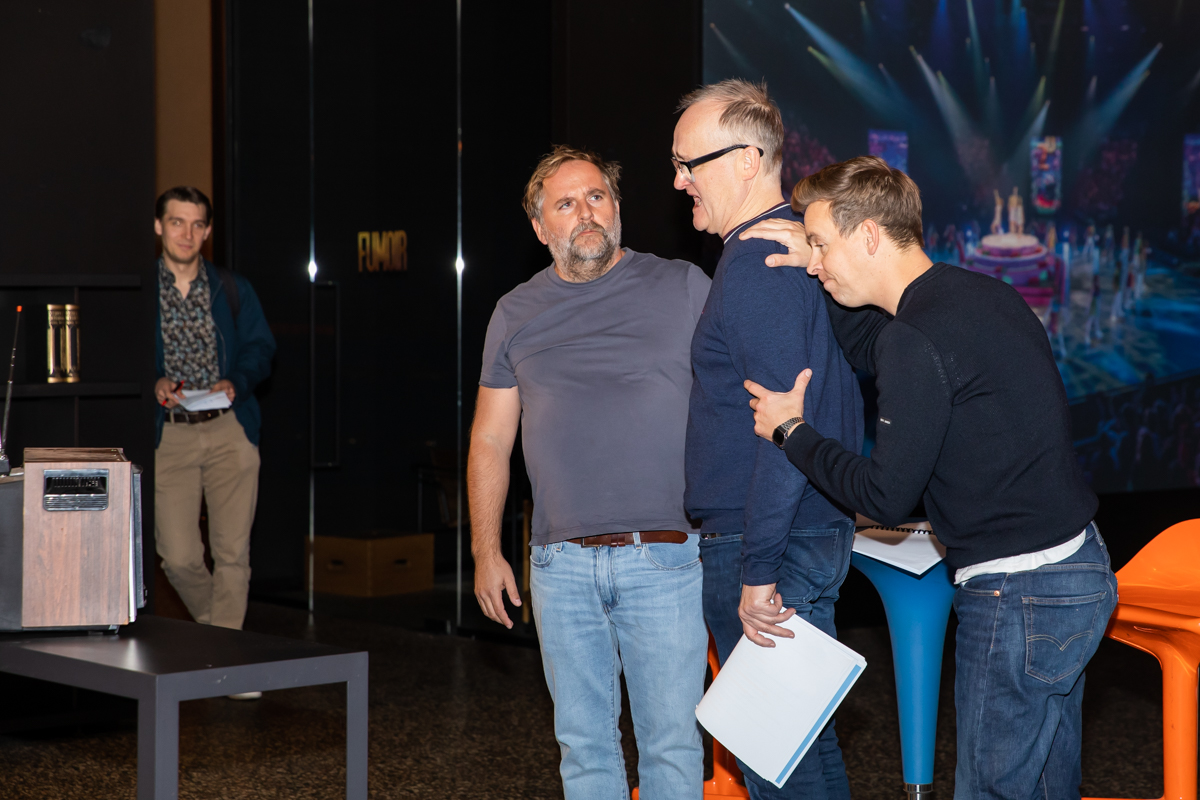 Repetitie Musical Tien om te zien @ Studio100 Pop-up Theater, foto 6, foto's door Goele Bormans - FrontView Magazine
