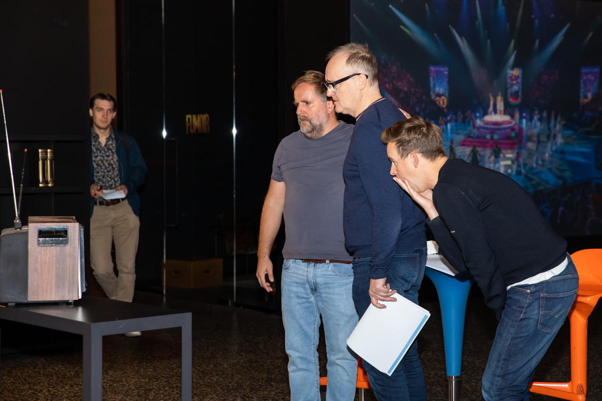 Repetitie Musical Tien om te zien @ Studio100 Pop-up Theater, foto 8, foto's door Goele Bormans - FrontView Magazine