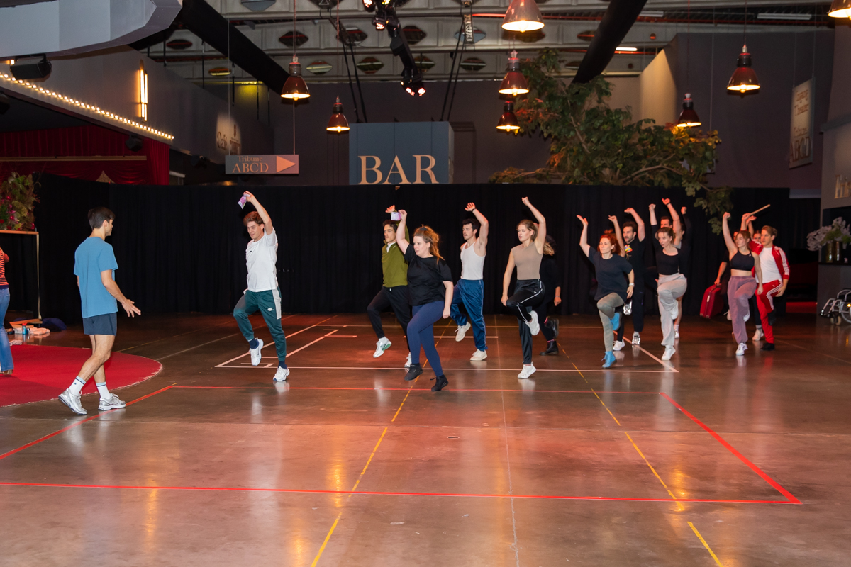 Repetitie Musical Tien om te zien @ Studio100 Pop-up Theater, foto 40, foto's door Goele Bormans - FrontView Magazine