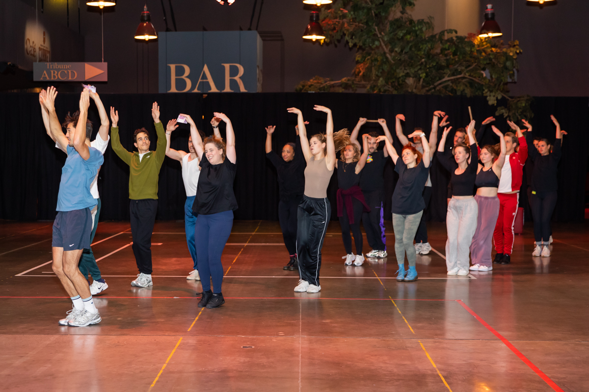 Repetitie Musical Tien om te zien @ Studio100 Pop-up Theater, foto 41, foto's door Goele Bormans - FrontView Magazine